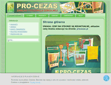 Tablet Screenshot of procezas.com.pl